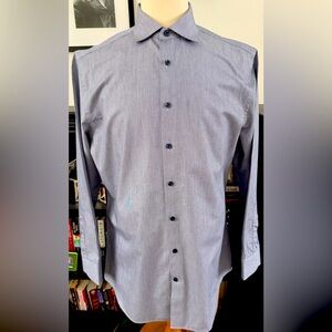 Charles Tyrwhitt Dress Shirt. Size 17/35 Slim Fit. Cotton. Excellent Condition.